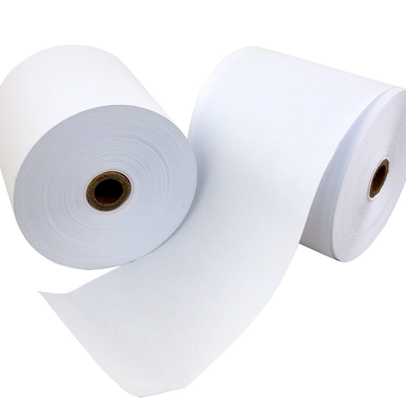 【火鸡】70G双胶纸单层收银纸75x80针式小票打印纸75 80流水纸双