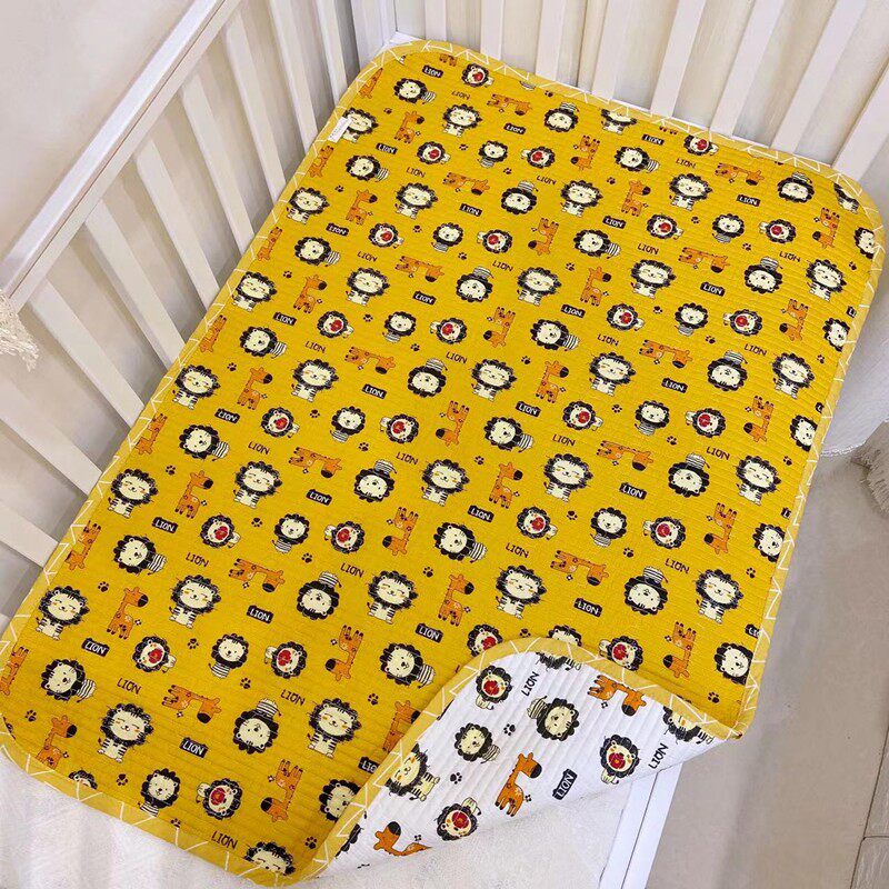 韩国婴儿贴身纯棉小垫子全棉床垫褥子密垫新生儿宝宝幼儿园床单