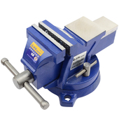 威达重型 活动带砧台虎钳多功能台虎夹钳精密平口钳桌虎台钳 欧式