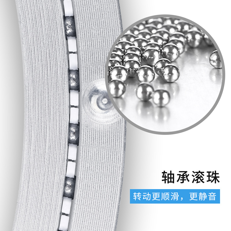 45cm餐桌转盘底座玻璃大理石实木桌子圆桌面旋转转芯轨道轴承家用