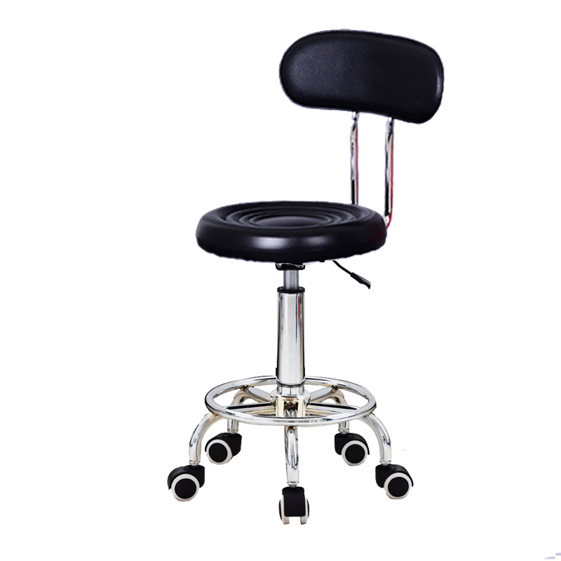 包邮酒吧椅升降吧台椅子学生带靠背电脑椅美容美发凳子小转椅圆凳