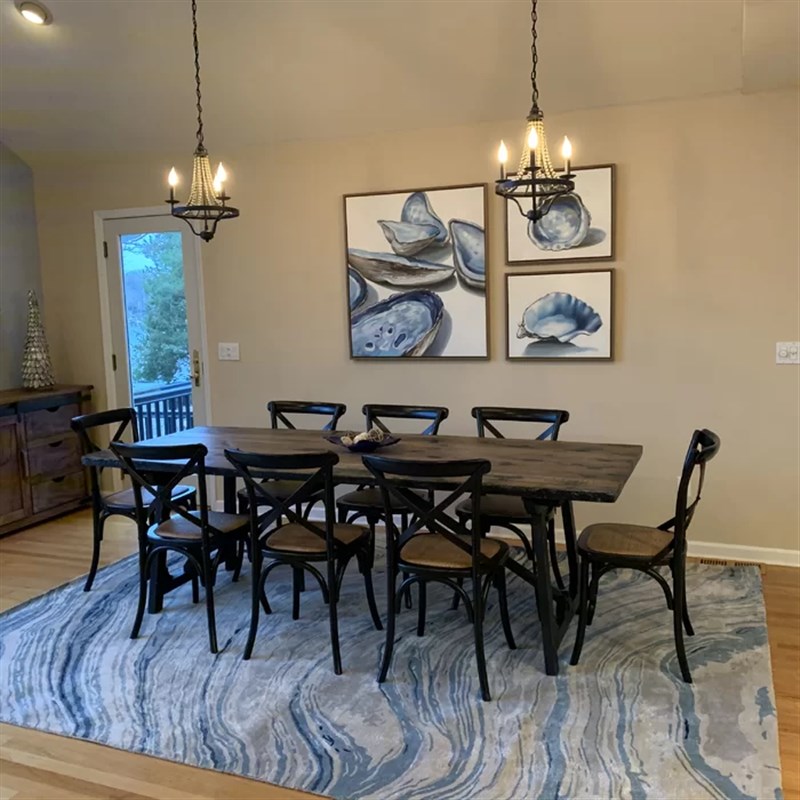 法式复古创意工坊铁艺木珠别墅客灯软装玄关衣帽间服装店装饰吊灯