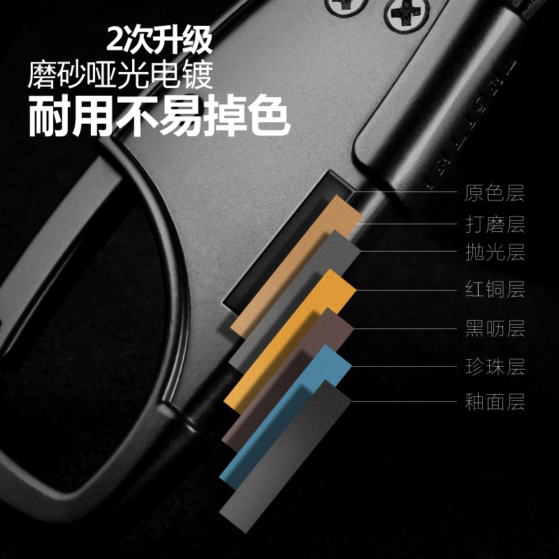 专用2019奥迪A4L钥匙扣新q5L钥匙链挂件Q7/A5/A6L汽车钥匙扣刻字