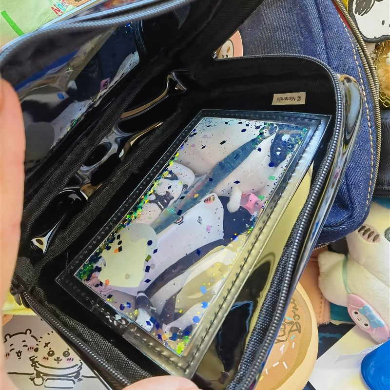 日单 Splatoon3斯普拉遁收纳包化妆包防水周边创意笔袋