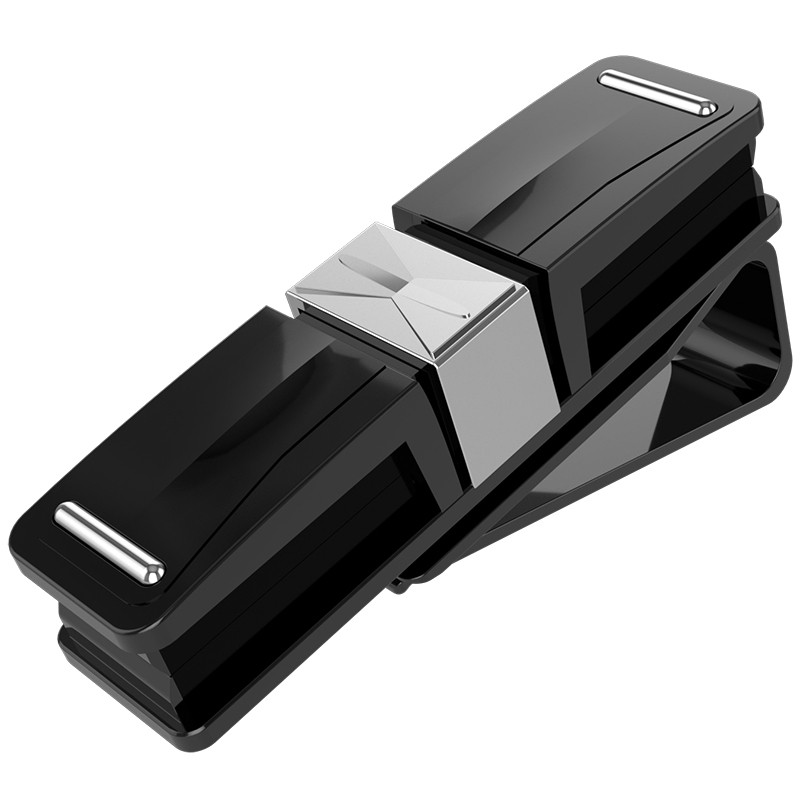 车载眼镜夹车眼镜架汽车墨镜盒眼睛座夹子支架车用遮阳板收纳车内