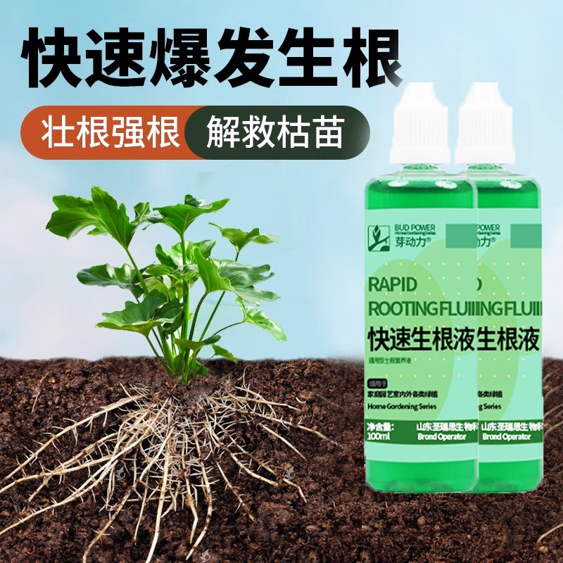 快速生根液扦插移栽花卉树木强力壮苗水植物营养液花肥通用型粉剂