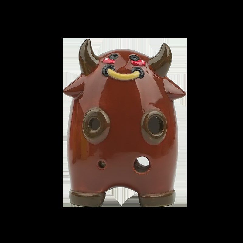 风雅陶笛6孔AC调福萌生肖中音c调六孔12生肖十二赠送收藏初学入门