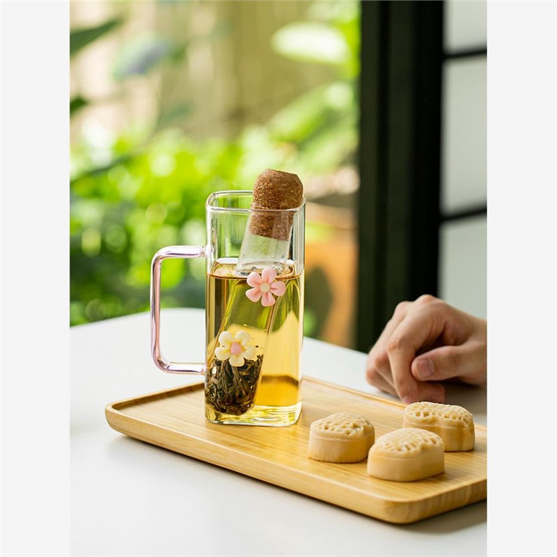 玻璃试管茶漏茶滤喝茶新型泡茶器茶具配件茶水分离茶叶过滤器