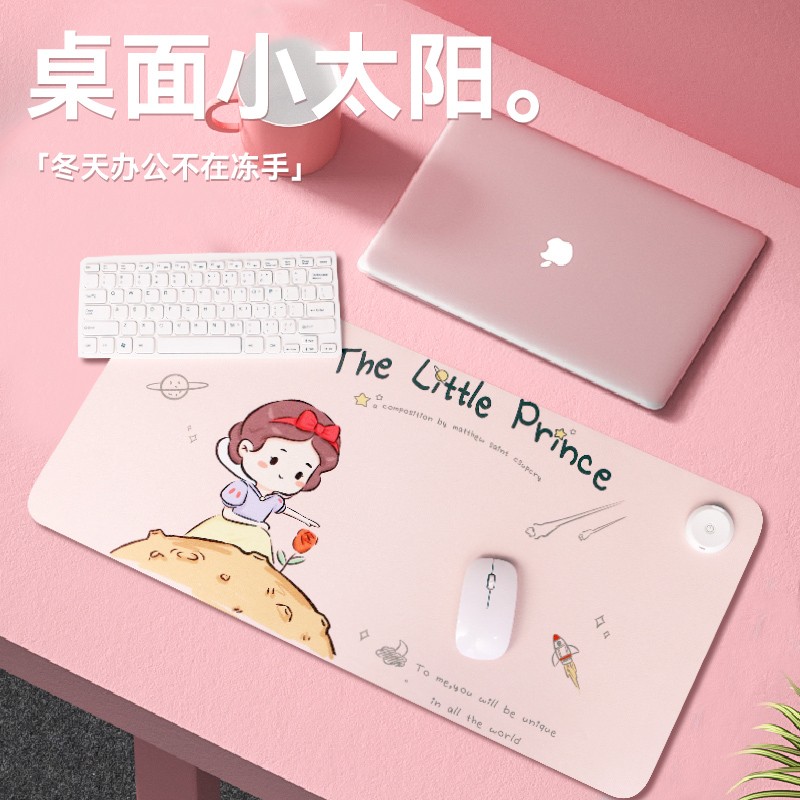 暖桌垫发热垫学生暖手写字台电热板办公室电脑桌面超大加热鼠标垫