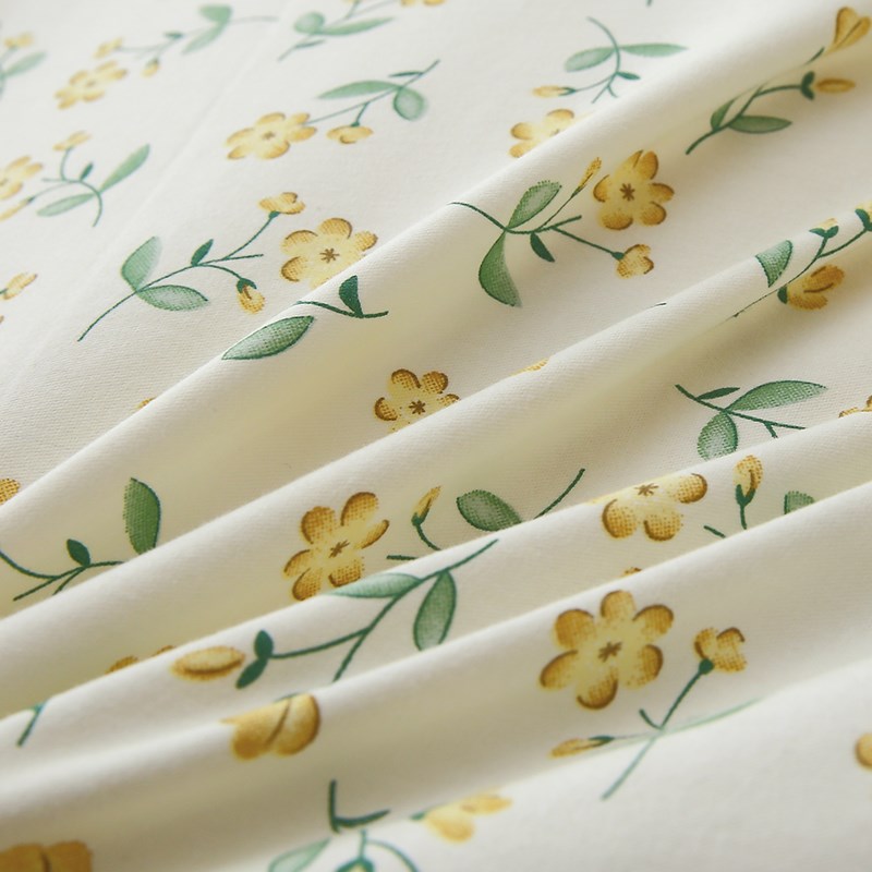 纯棉床笠单件加厚全棉磨毛床罩冬款席梦思床垫保护罩防滑床单套罩