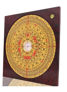 新款专业精品崇道堂6寸8寸9寸21层三合盘大字体高精度罗盘罗经仪