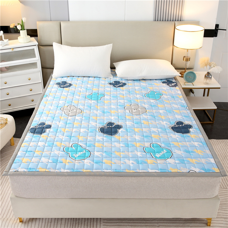 纯棉棉花床垫软垫可机洗折叠全棉床褥垫被家用榻榻米垫子定制防滑