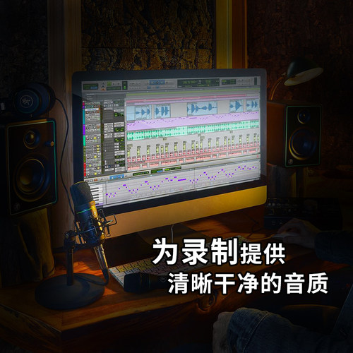 Running Man EM-91C美技美奇EM-91C电容麦克风 人声话筒百灵达um2