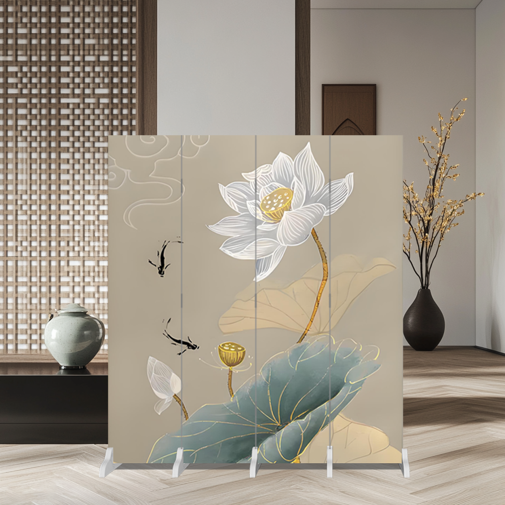 中式屏风实木定制无甲醛送底座