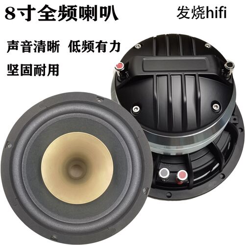 8寸10寸12寸15寸全频喇叭发烧hifi家用美泡边