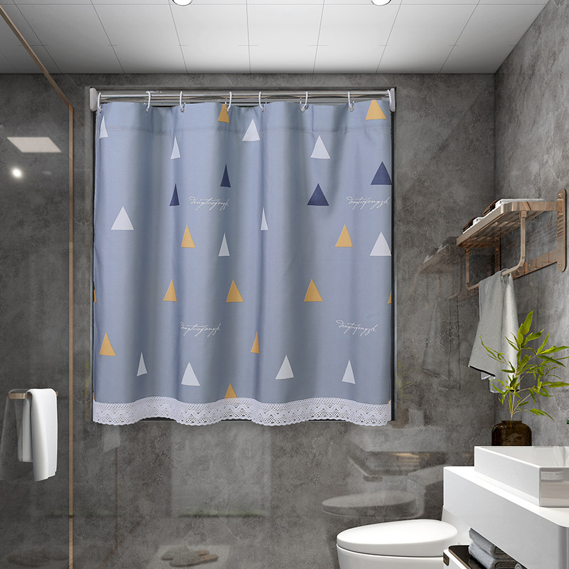 浴室窗帘卫生间防水遮光帘防油厨房小窗帘洗手间短帘飘窗帘遮挡帘