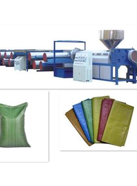 专业编织袋扁丝拉丝机