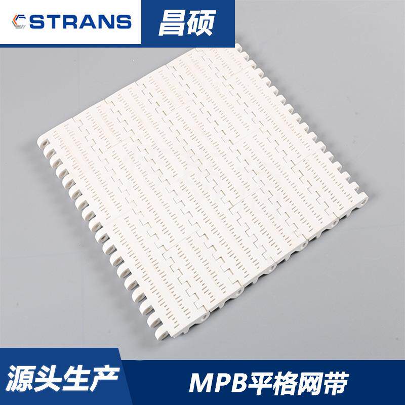 工业输送带MPB平格网带塑料输送带稳定性高超耐磨不脱粉pp食品