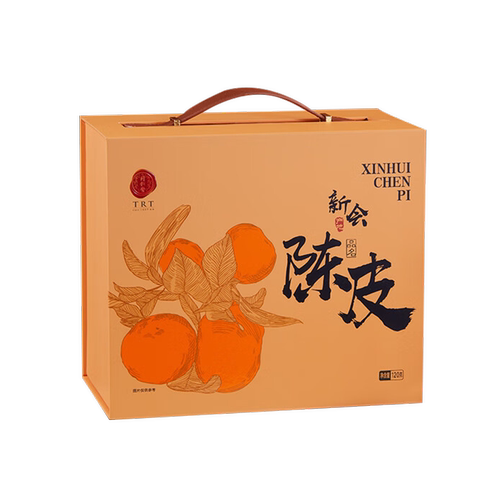 北京同仁堂陈皮礼盒 古香15/120克 新会老橘皮节日礼品 官方正品