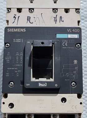 {议价}西门zi VL400315～400A 断路器