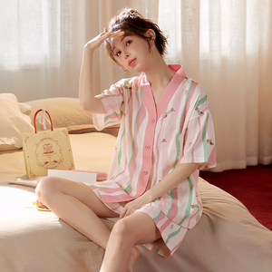 CimicKiss！睡衣夏季云朵棉家居服