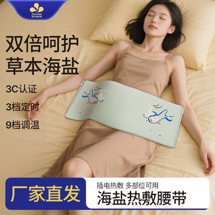 【作为科技】草本盐热敷宝腰腹部电加热电热艾灸肩颈椎多部位使用