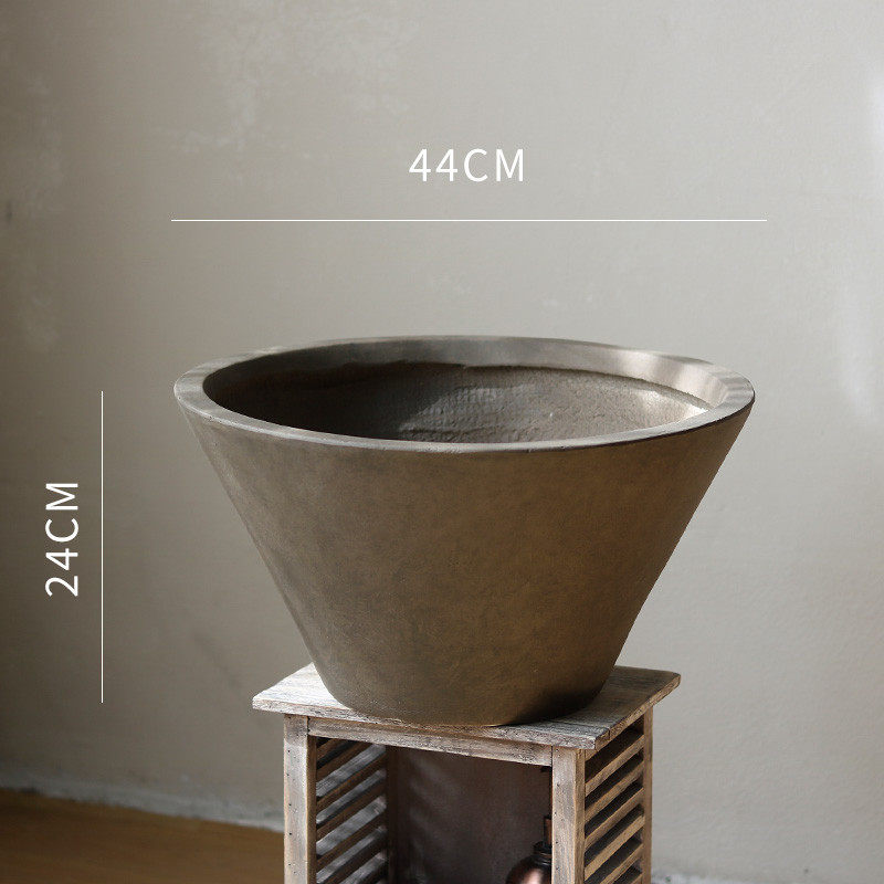 北欧简约碗形镁泥花盆大口径绿植花器组合景观设计器盆厂家直销,鲜花速递/花卉仿真/绿植园艺,花盆,淘宝优惠券,粉丝福利购,淘宝优惠卷