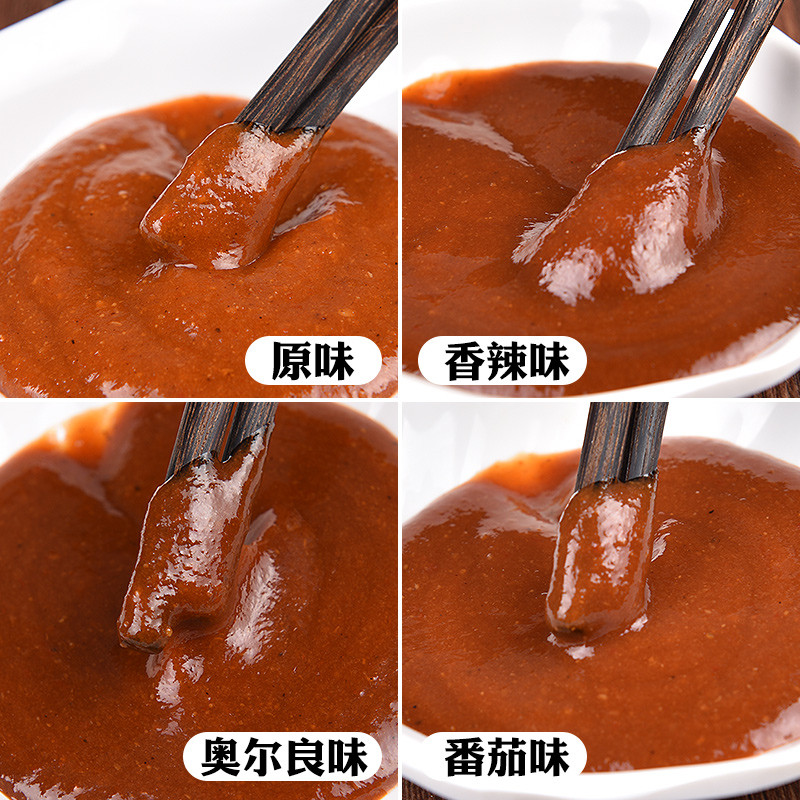 叮当婆烤冷面专用酱料商用东北烤冷面配料酱酸甜酸辣酱家用甜面酱