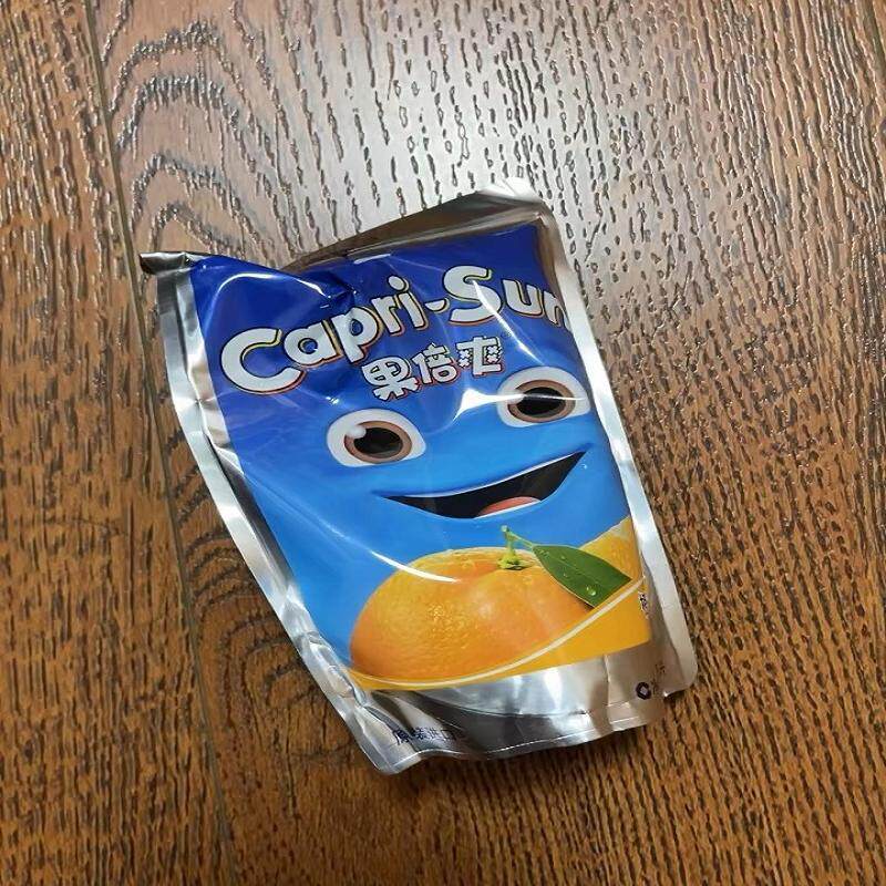 新货果倍爽果汁德国capri-sun原装进口橙汁苹果草莓200ml袋装饮料