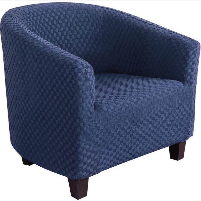 咖啡厅全包沙发椅套弹力半圆形椅套单人沙发卡座椅套罩,居家布艺,沙发垫,淘宝优惠券,粉丝福利购,淘宝优惠卷