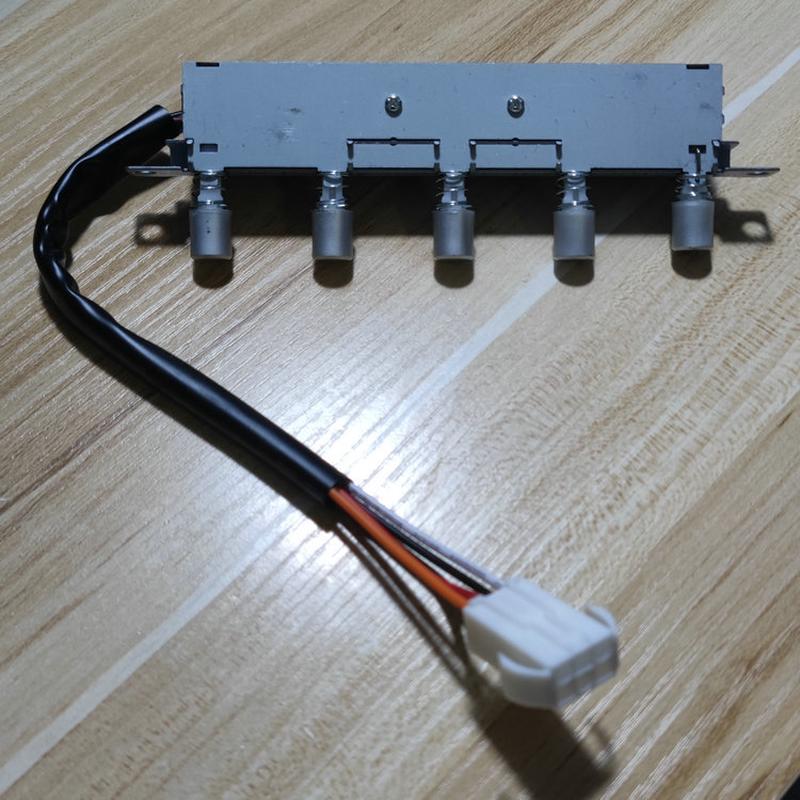 红日抽油烟机配件CXW180-JXJ69C开关按钮jJXJ29A总成五键按键开关