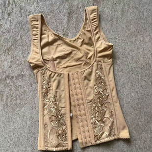 美容院紧致背夹重工艺束身衣美体塑身衣收腹收肚加强束腰性感背夹