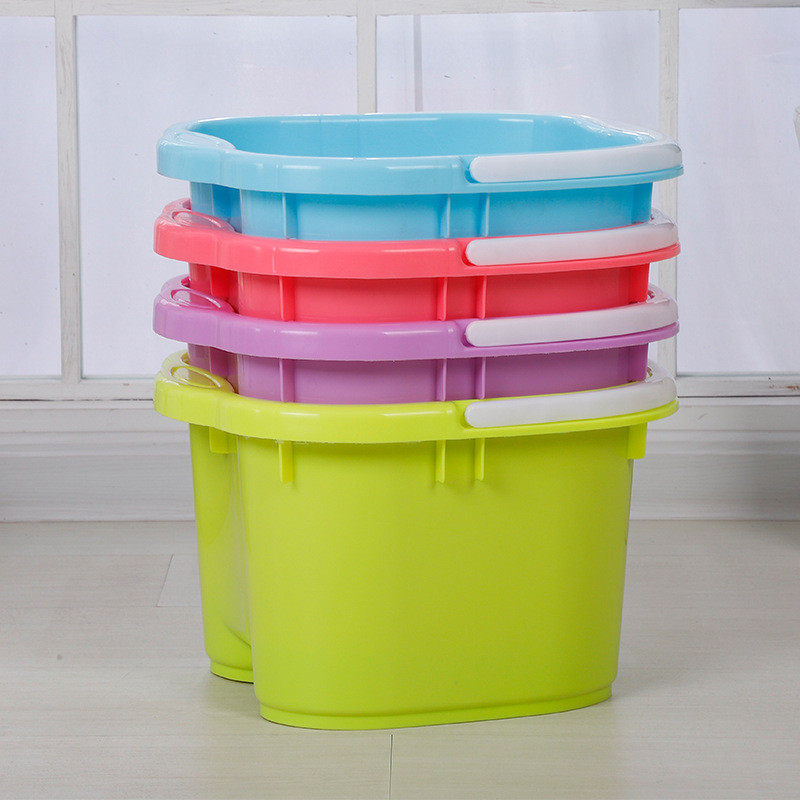 手提塑料洗脚桶 足浴盆 代发加厚按摩时尚足浴桶家用洗脚桶泡脚盆,包装,塑料购物袋,淘宝优惠券,粉丝福利购,淘宝优惠卷