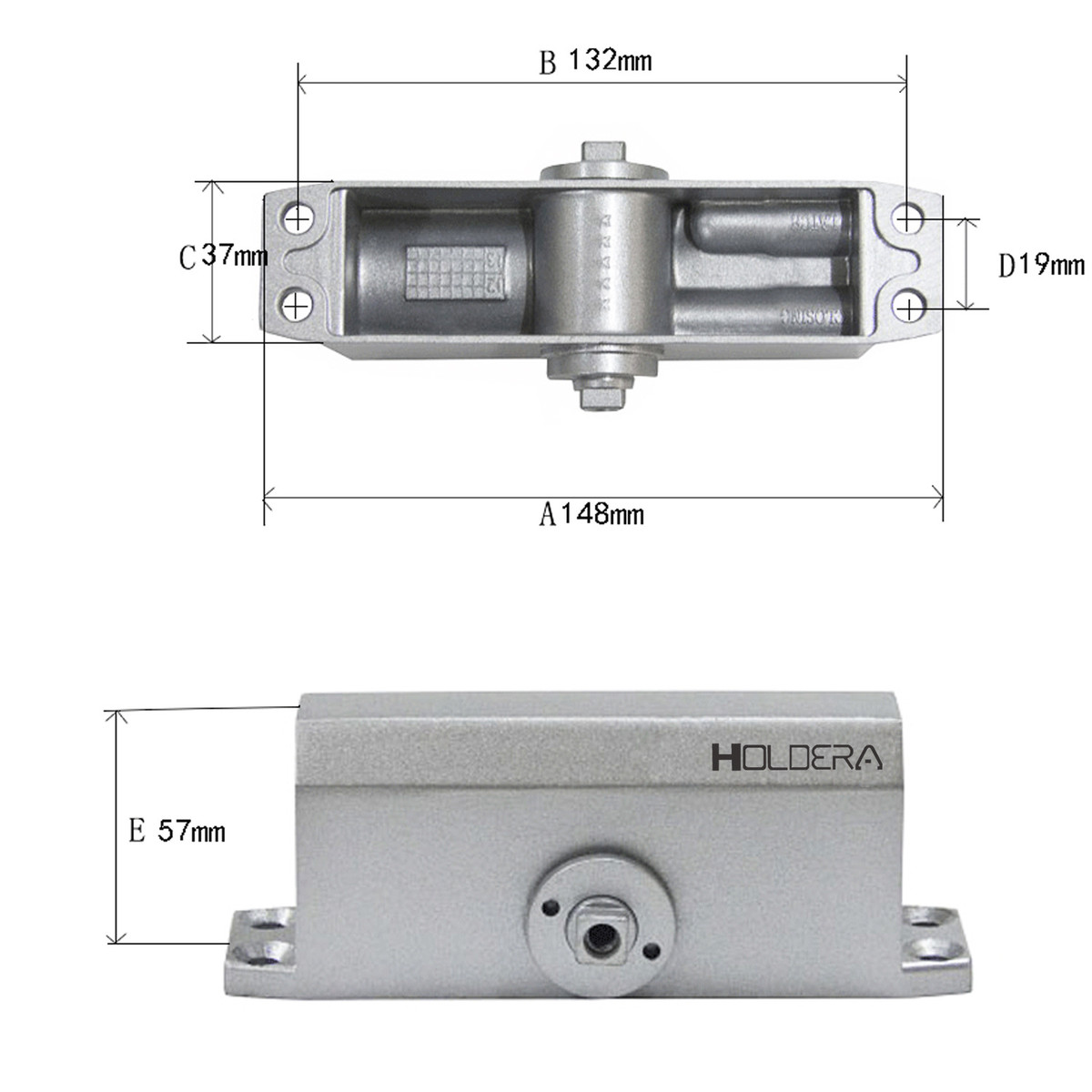 厂家45kg小号家用小门液压缓冲闭门器自动关门器自动闭门器