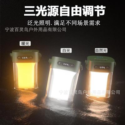 户外新款照明露营灯帐篷驱蚊灯可充电便捷式灭蚊灯夜市摆摊灯批发