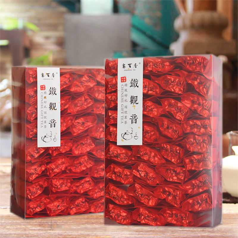 新日期铁观音兰花香茶叶自己喝特级正品浓香型安溪高山新茶小包装