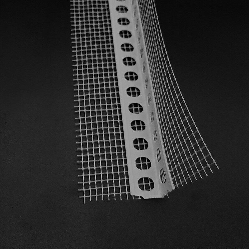 带网格护角条5厘米10cm阴阳角线条玻璃纤维网带pvc墙面施工阴角条