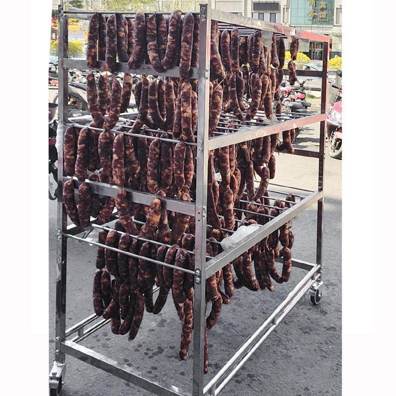 香肠架挂烤鸭架晾鸭坯沥水风干不锈钢商用挂烤鸡烧鹅酱汁腊置厂家