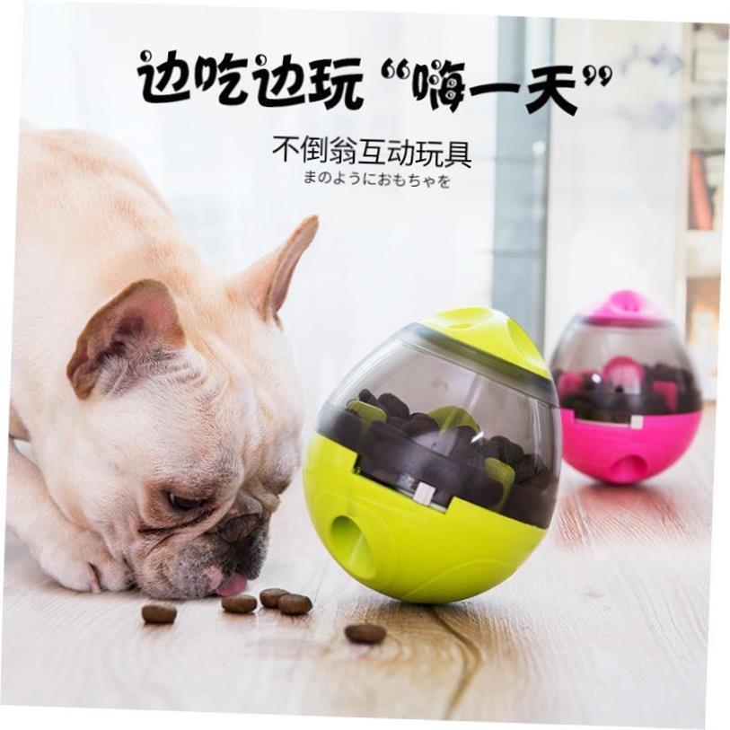 Dog leaky ball dog puzzle toy tumbler dog food intelligence