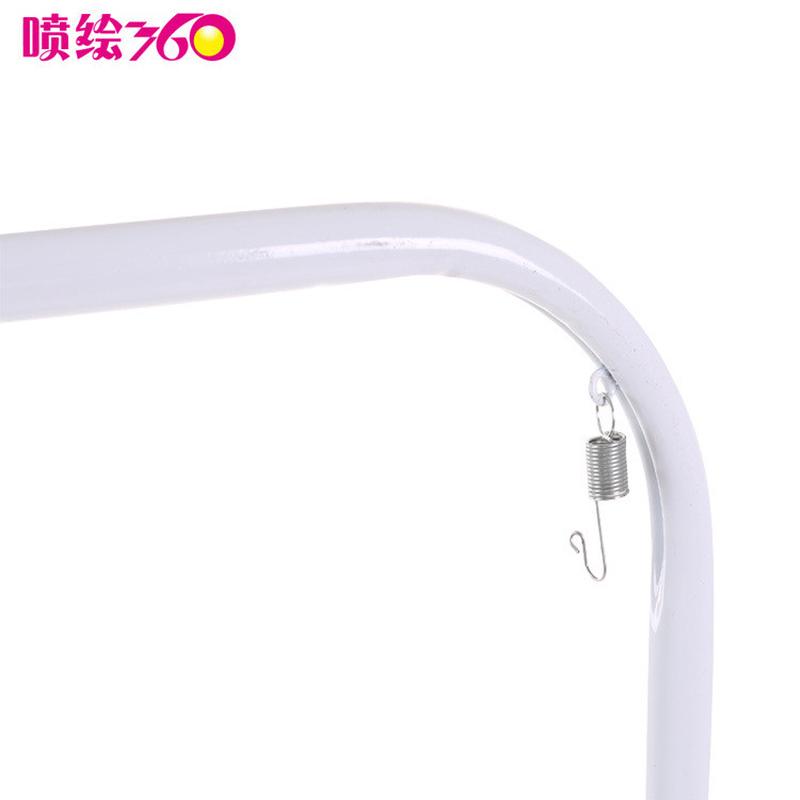 落地式易拉宝铝合金展架80*180海报架 喷画海报 地摊便携厂家直销