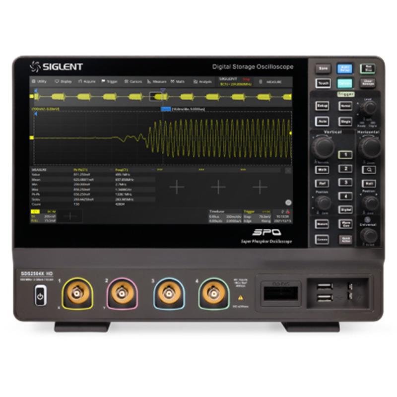 SDS2504X HD四通道500M数字示波器2G采样率