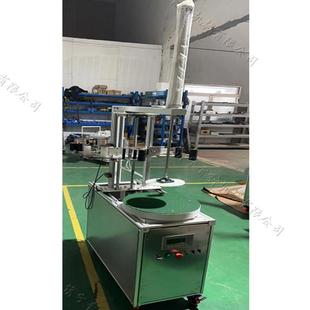 海鲜泡沫箱胶带缠绕机自动断带小纸箱裹包机带压顶小货箱缠膜机