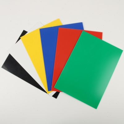 厂促HIPS板广告牌灯箱PS板塑料板面贴膜强度HIPS薄板abs板