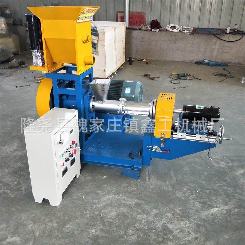 40型多功能家用宠物饲料膨化机玉米膨化机两相电狗粮饲料膨化机