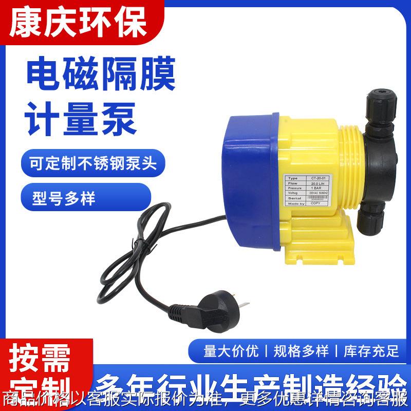 厂家供应定制加药计量泵 加药泵装置配套0.5-20水处理电磁隔膜泵