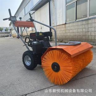 道路扫雪机 多功能电动汽油全齿轮滚刷铲雪机 小型手推式 除雪机