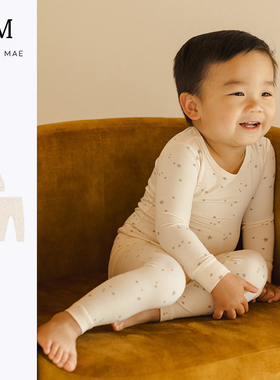QuincyMae小童男女宝家居套装长袖长裤春秋保暖儿童套装秋衣秋裤