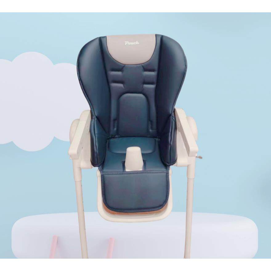 适用pouch儿童餐椅坐垫K25专用座套宝宝防水PU皮套安全带配件凉席
