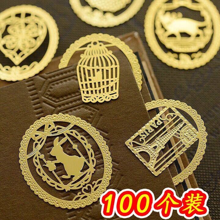 创意镂空金属书签中小学生奖励小礼品全班课堂小礼物儿童开学奖品