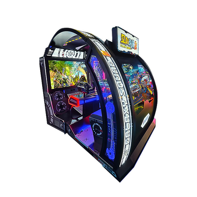 新款电玩城娱乐设备双枪模拟射击投币游戏机大型商用射击游戏机